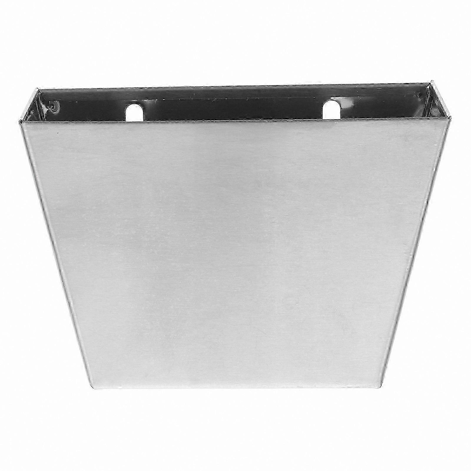Wall Mounted Bottle Cap Catcher with Opener and Drainage Holes Stainless Steel