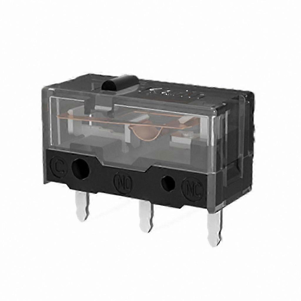 Gold Contact Micro Switch for Gaming Mouse, 80M Click Durability, Precision Button Replacement Part