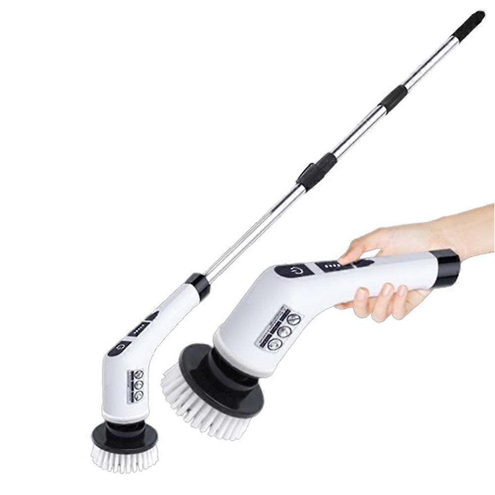 Electric Spin Scrubber Waterproof Bathroom Cleaner Brush