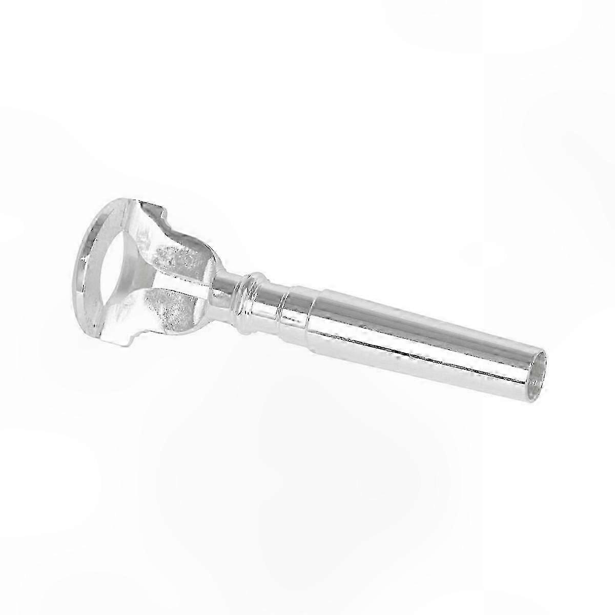 Silver-Plated Trumpet Mouthpiece Set - Standard Sizes 3C 5C 7C for Professional Performance