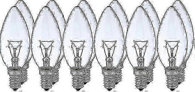 40W E14 Klare Lyspærer, Varm Hvit Klassisk Glødelampe