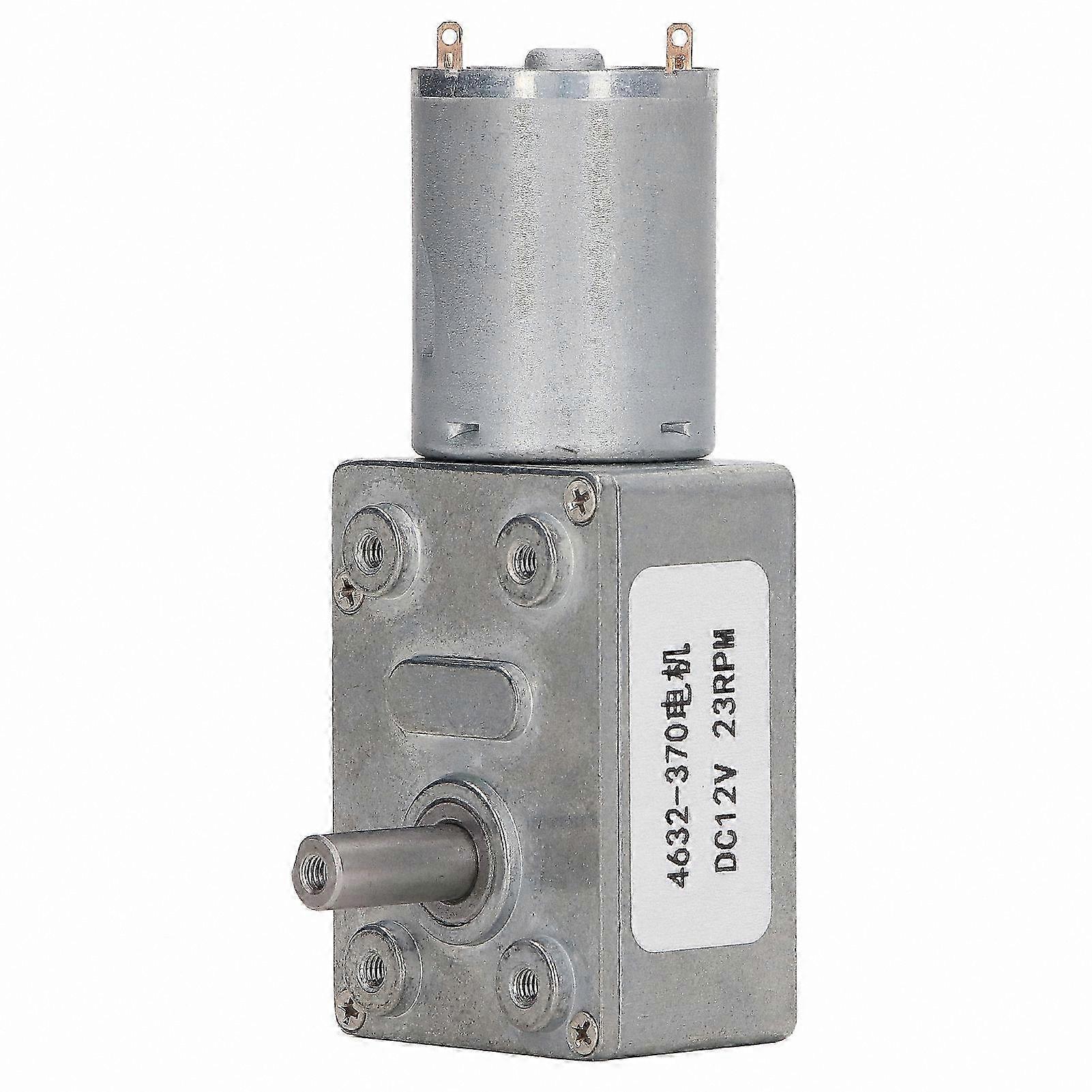 DC12V 23RPM Printer Gear Motor with Speed Reduction and Self Locking Features for Enhanced Durability and Wear Resistance