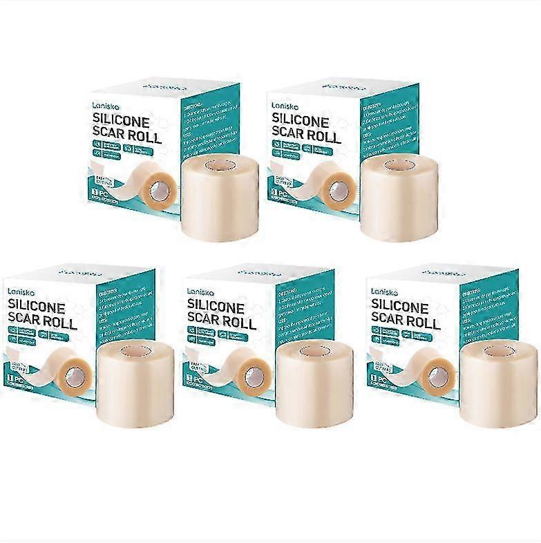 1-5x Hydrocolloid Roll for Wound Care, Hydrocolloid Patch Bandages with Self-Adhesive, Waterproof, Highly Absorbent for Burn, Blister, Acne Care