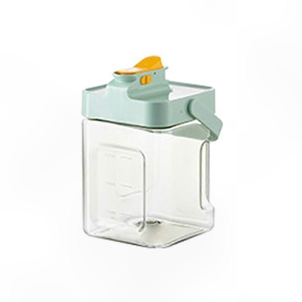 Green 2.3L Large Capacity Juice Dispenser with Faucet for Summer Beverages