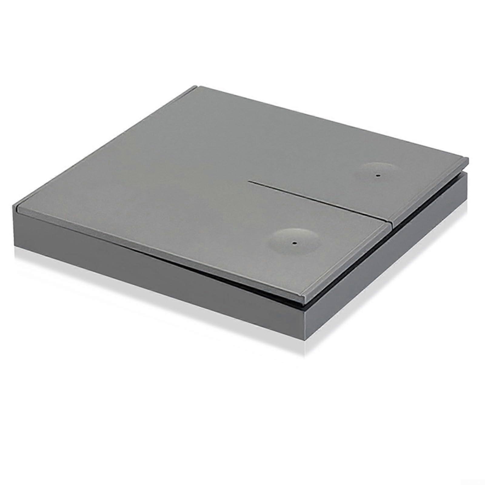 Wired and Wireless Compatible Remote Wall Switch at RF Frequency of 433MHz for Smart Device Operation (grey2)