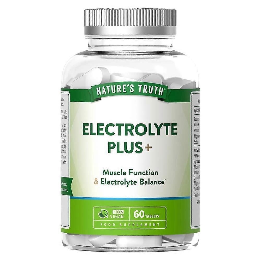 Nature's Truth Electrolyte Plus+ 60 Tablets - 4 Pack