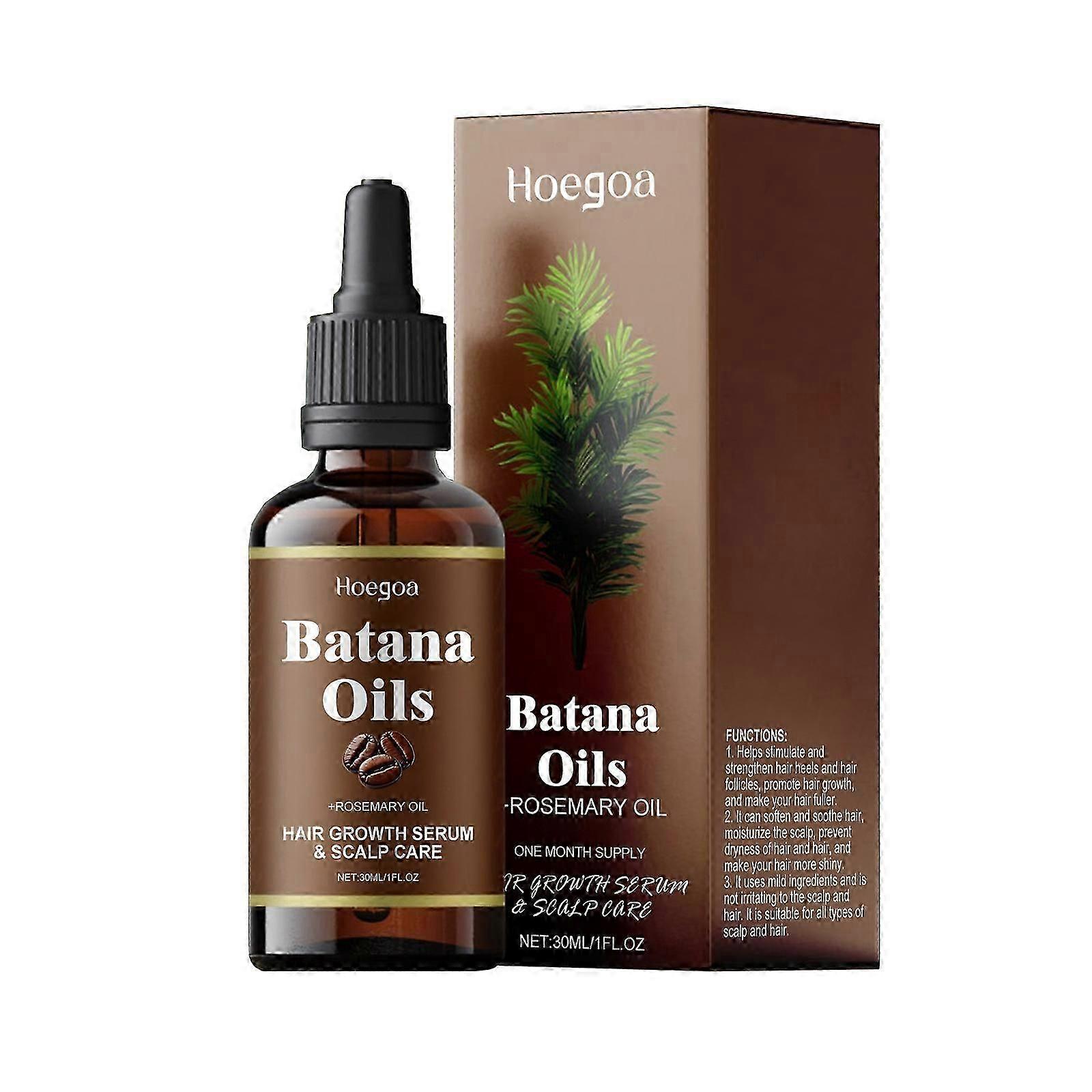 Hoegoa Batana rosemary hair care oil, nourishing hair, dry hair, smooth hair care oil