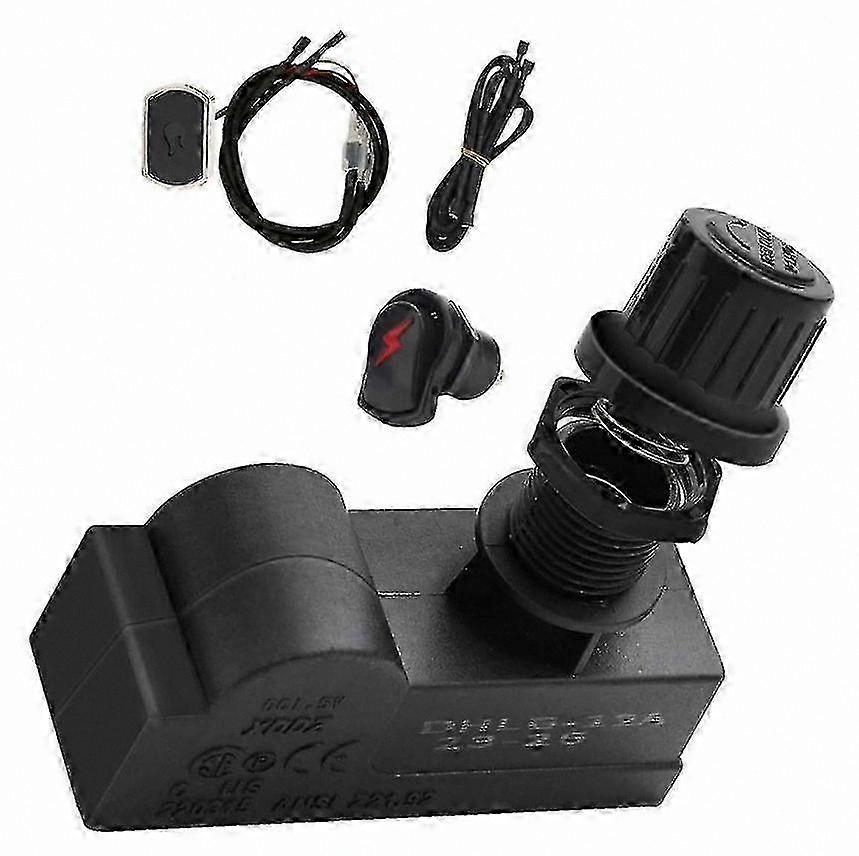 2-Burner Grill Ignition Module Replacement Kit for Charcoal Grills - Universal Electronic Ignitor forCellbroil G350-0017-W1 Models