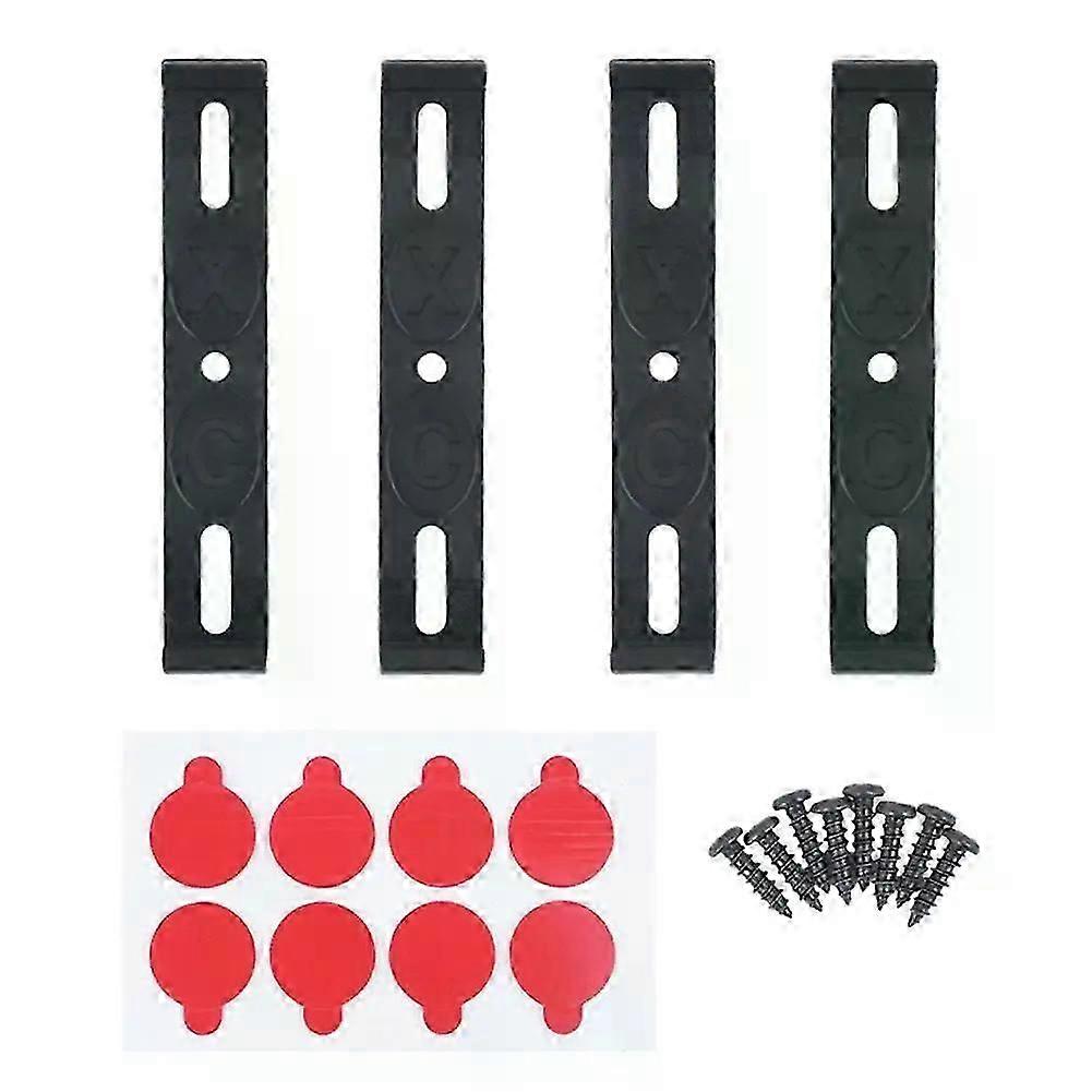 Frameless License Plate Mount 1 Set Weather-Proof Frameless License Plate Frame Car Tag Frame For Front And Rear Car Tags