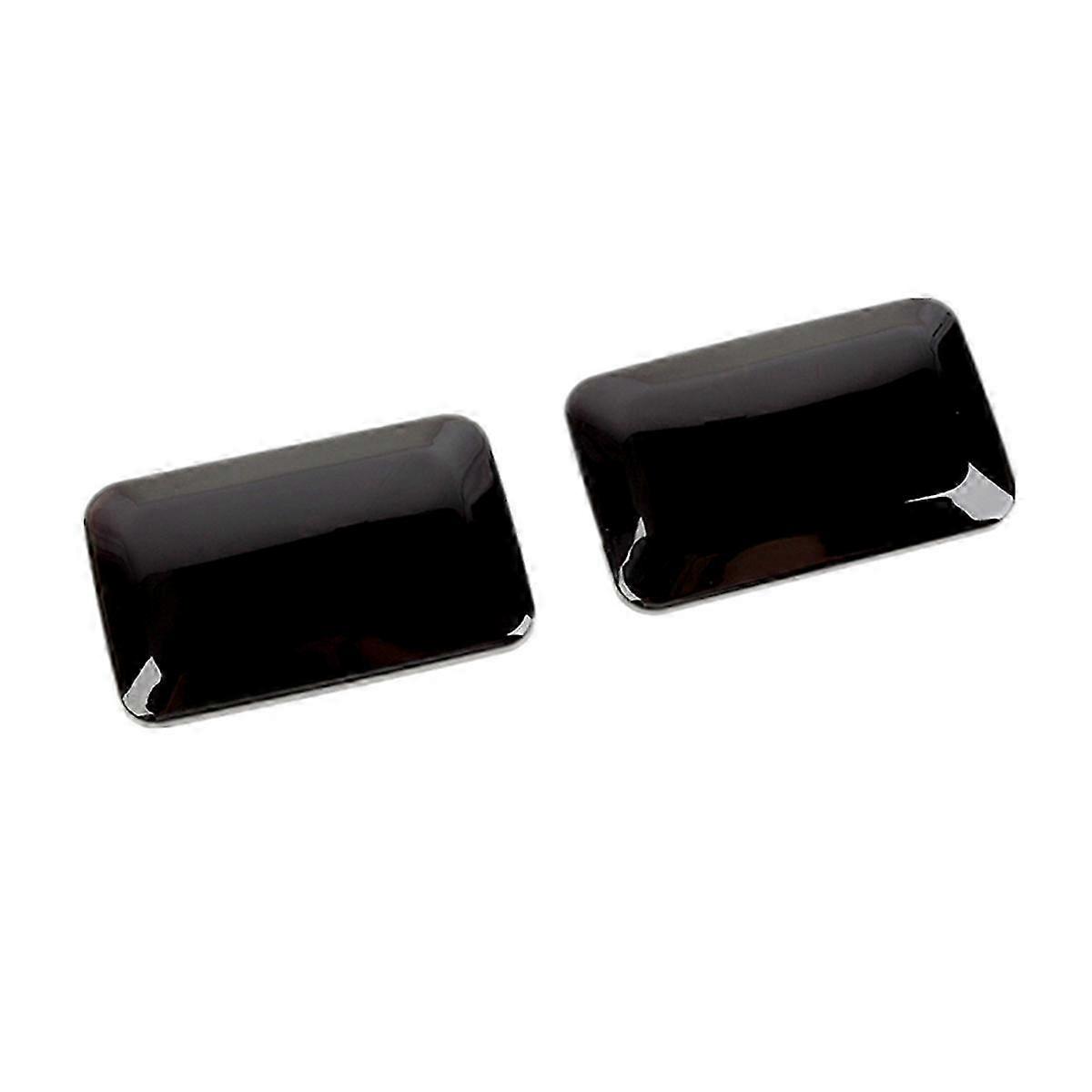 Smoked Front Fog Light Cover Decoration Trim Protection
