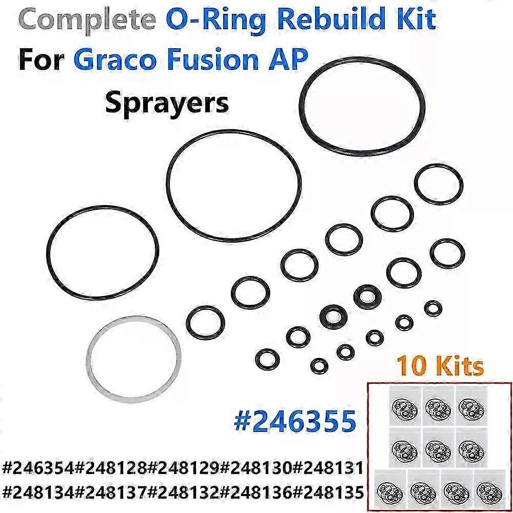 10 246355 O-ring Rebuild Kit For Ap Sprayers Orings