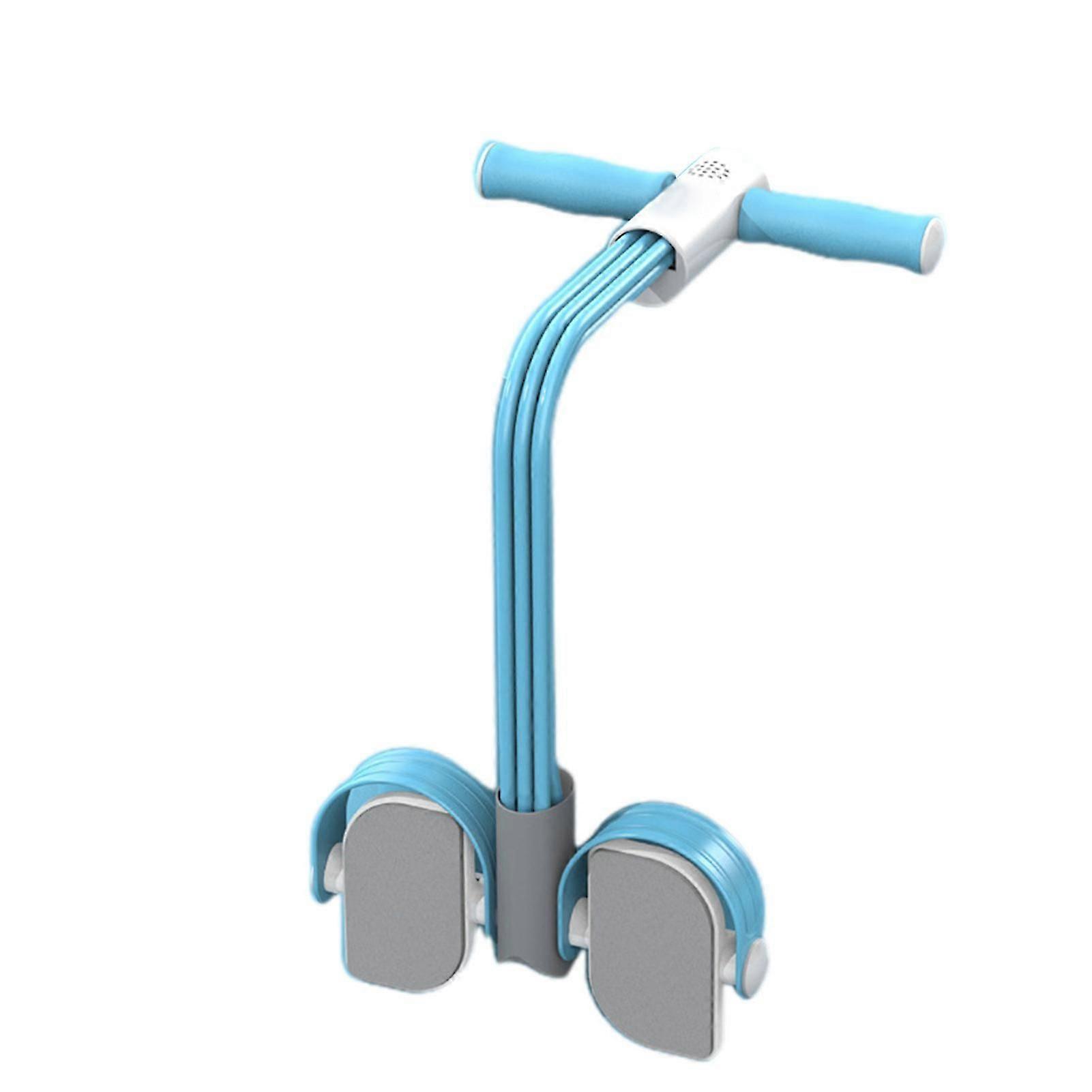 portable sit-up expander with resistance rope for workouts