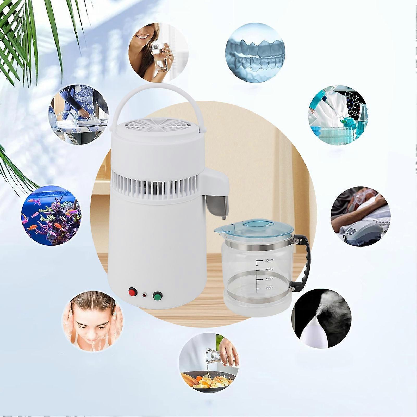 750W 4L Water Distiller Machine Stainless Steel PP AU Plug