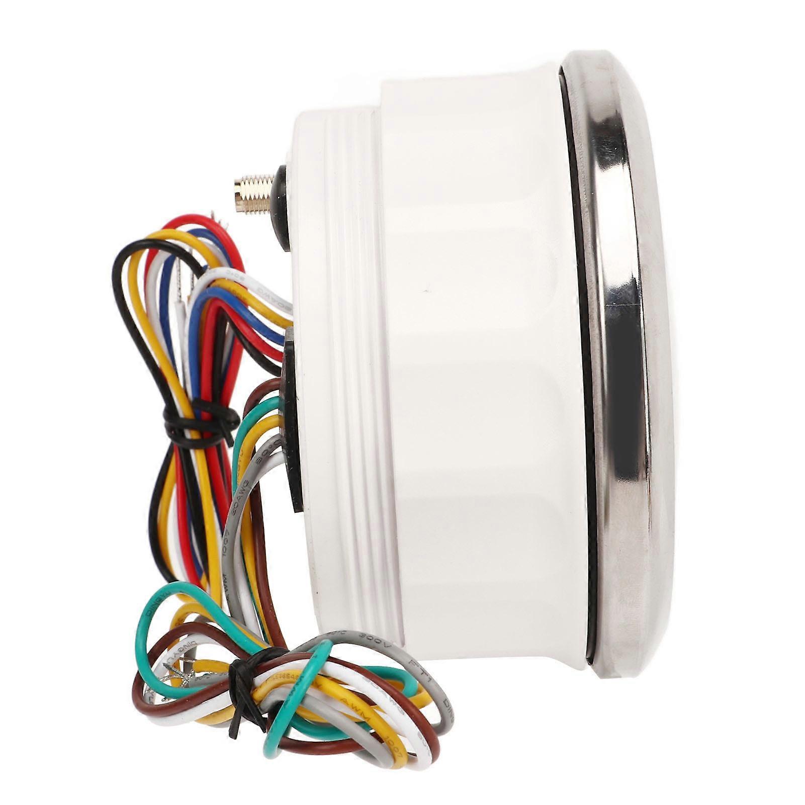 GPS Speedometer Tachometer 0-160MPH 8000RPM 85mm Red Backlight