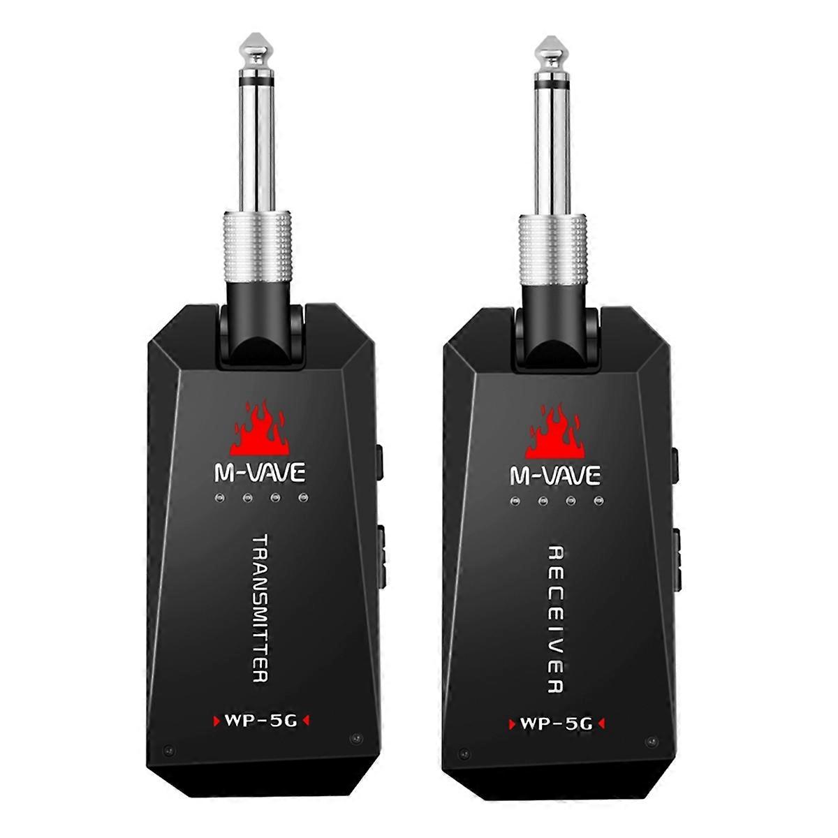 5.8G Wireless Guitar System -5G Rechargeable Wireless Audio mitter Receiver for Guitar Amplifi