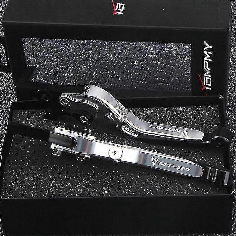 MT07 CNC Extendable Brake Clutch Levers 2014-2018 Adjustable