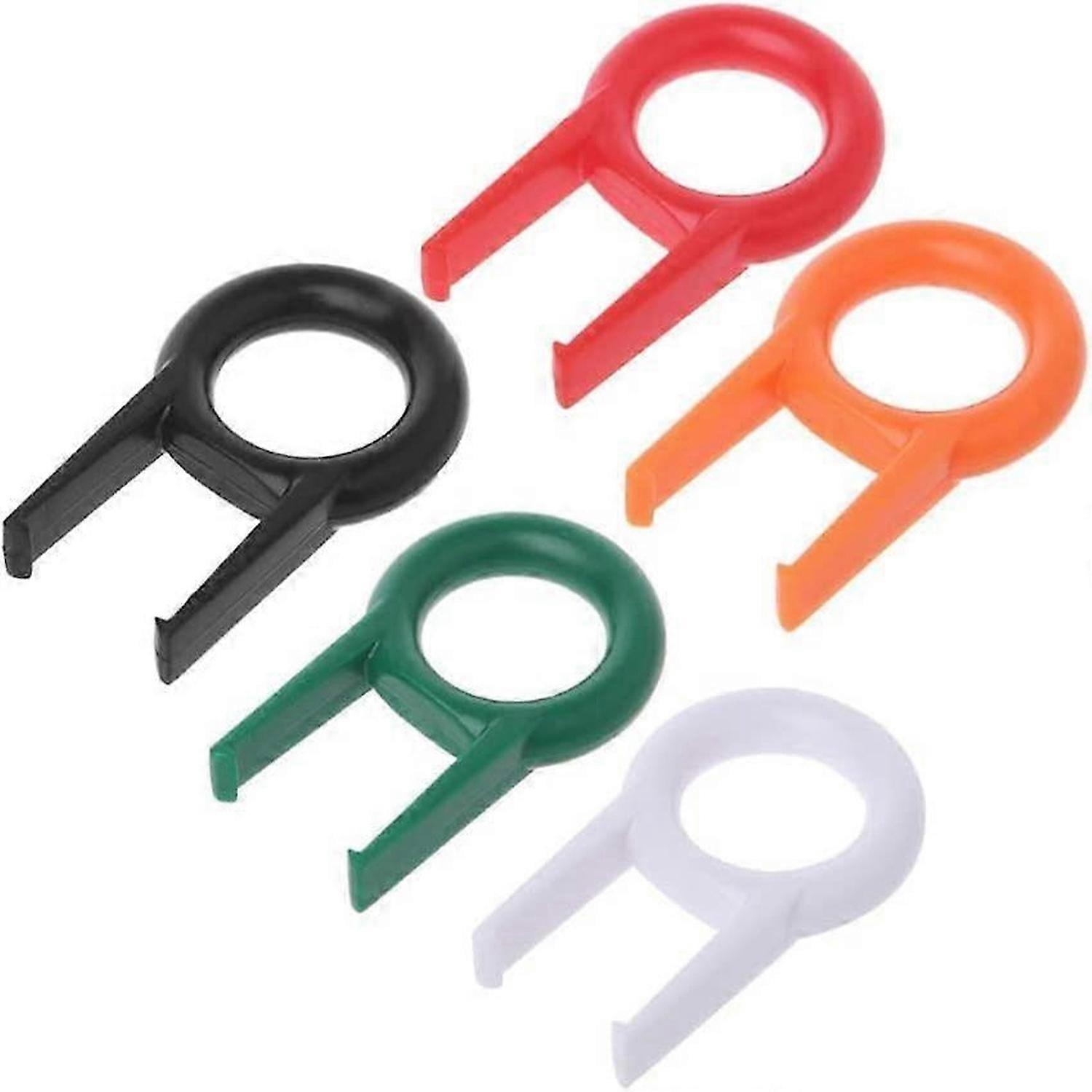 5pcs Plastic Keycap Remover Tool for Mechanical Keyboard(Random Color)