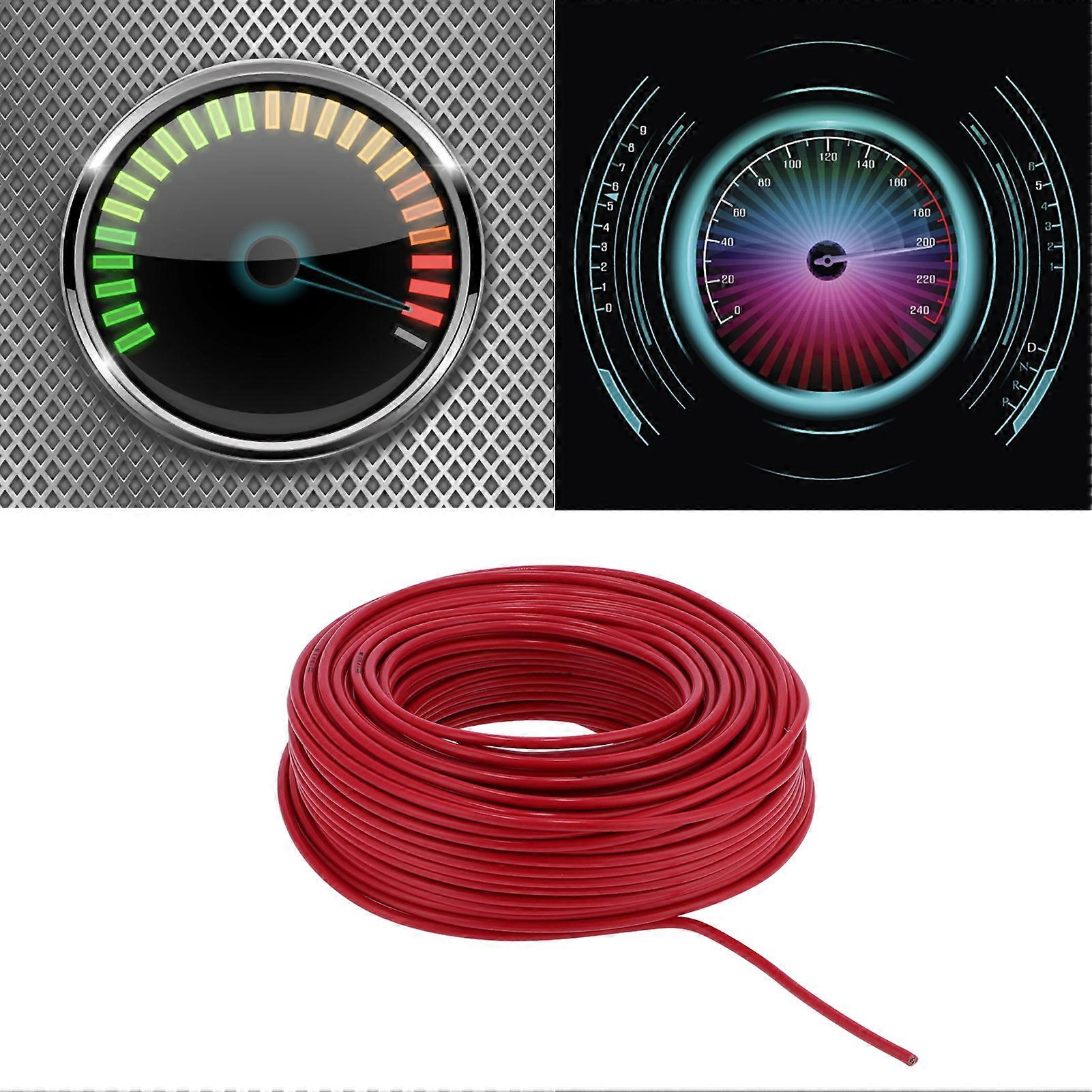 Electrical Wire BVV-1x10mm² 7-Core Copper PVC Insulated Red 100m