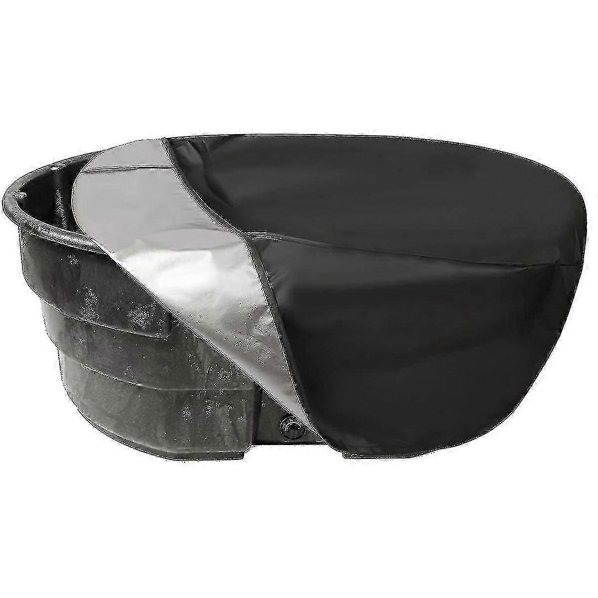 100 Gallon Oval Stock Tank Cover for Ice Bath & Cold Therapy - Waterproof, Rip-Proof