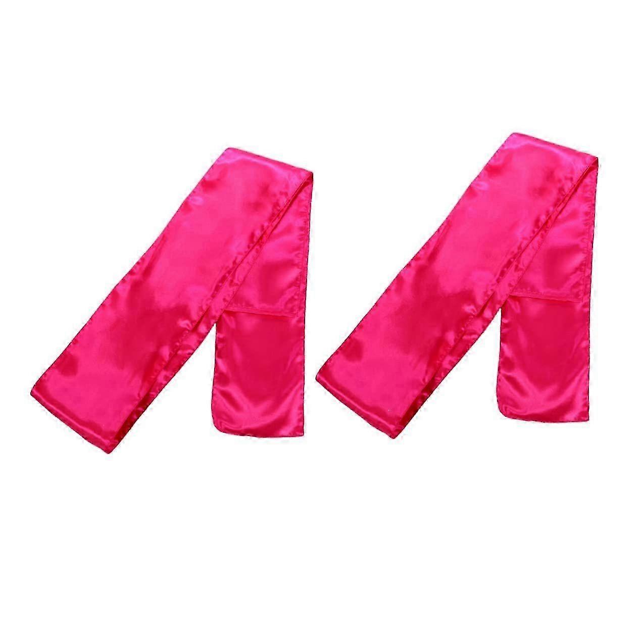 2pcs Satin Wig Headbands Non-Hair Accessories for Comfortable Smooth and Stylish