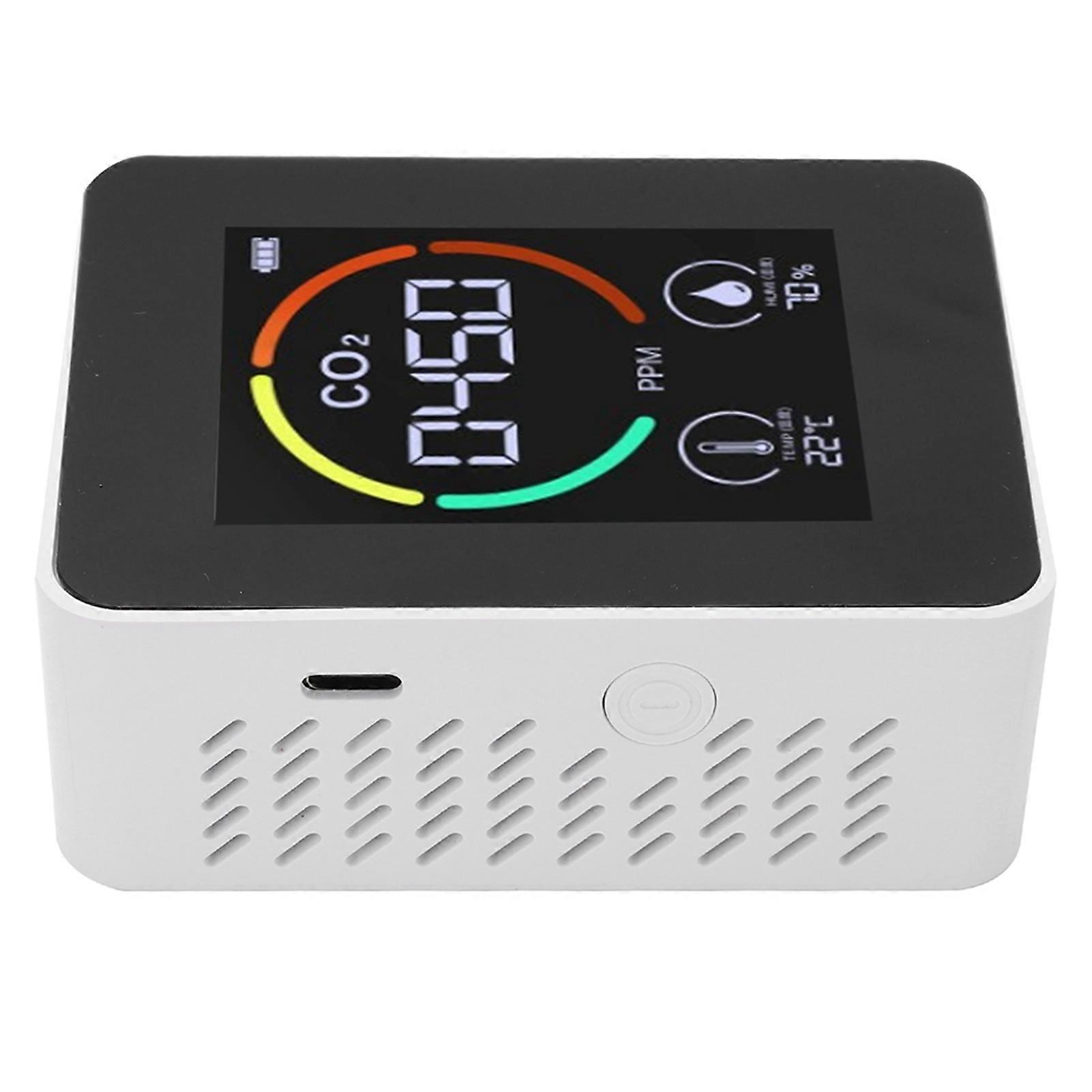 CO2 Detector Gas Meter with Temp & Humidity 400-5000PPM Range