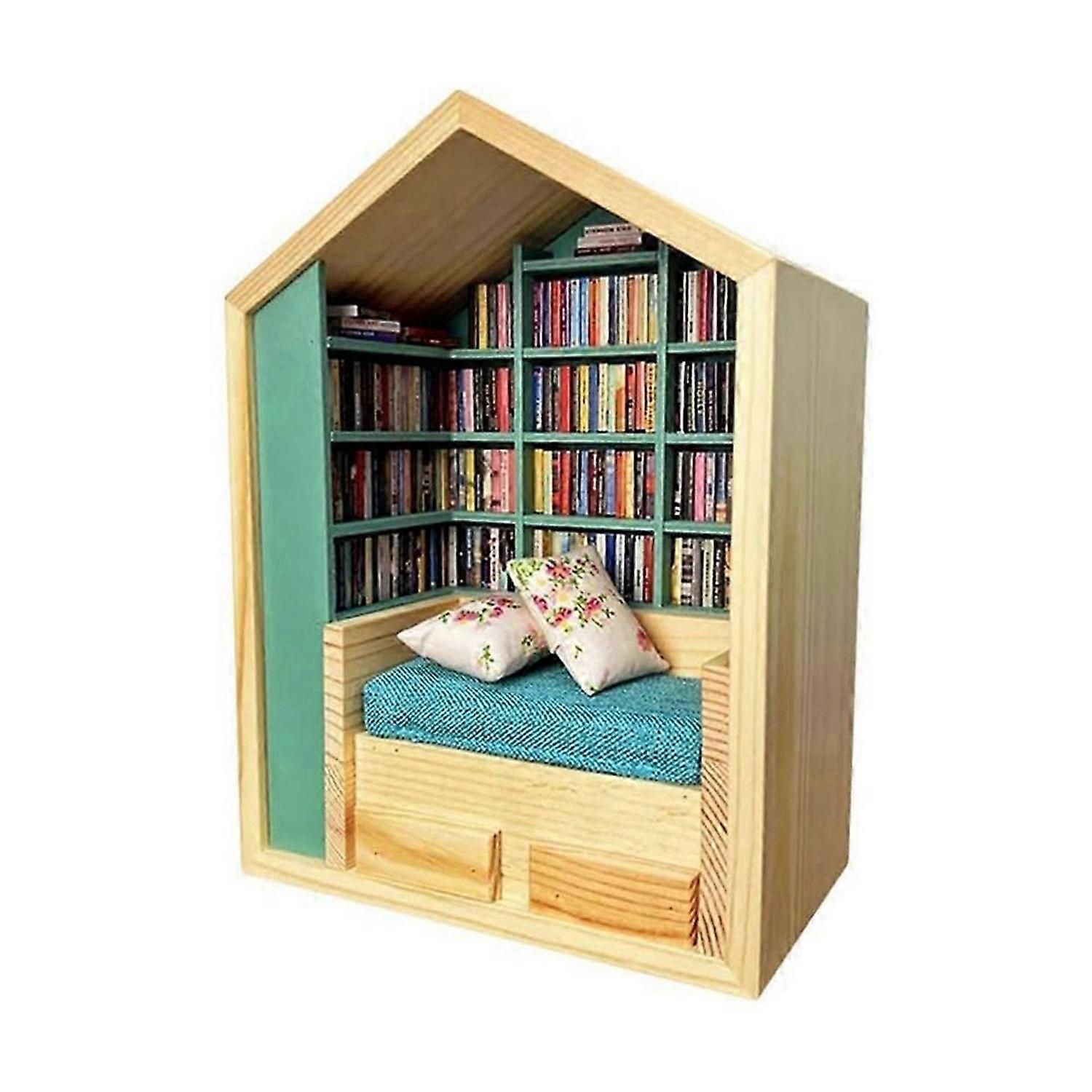 Mini Bookshelf for Mini Books, Mini Bookshelf Ornament