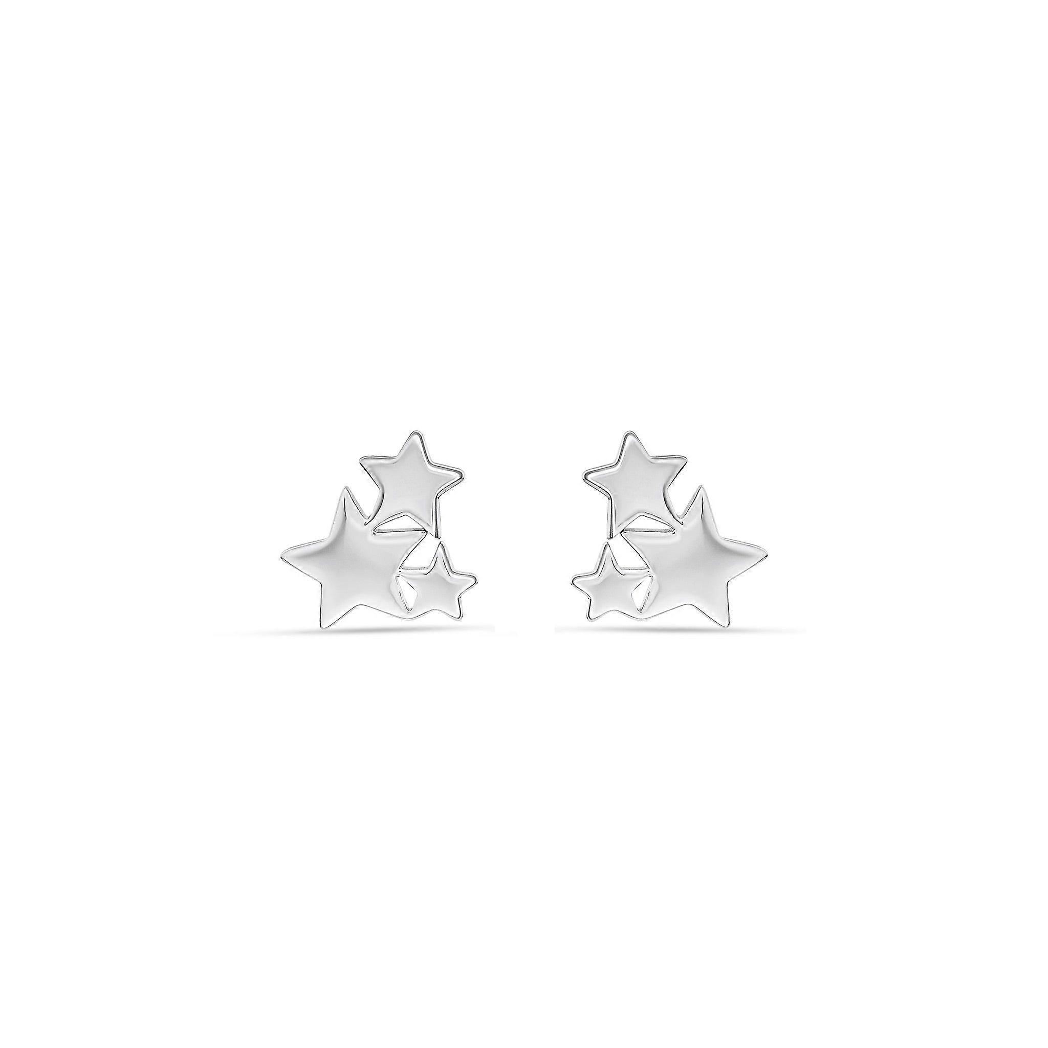 Dew Cluster Star Stud Earrings 43122HP
