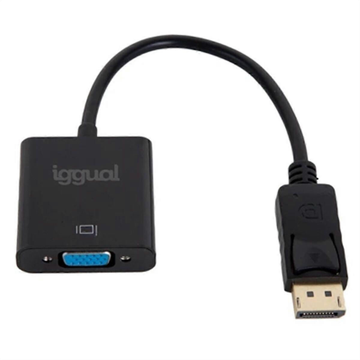 DisplayPort-auf-VGA-Adapter iggual IGG319062