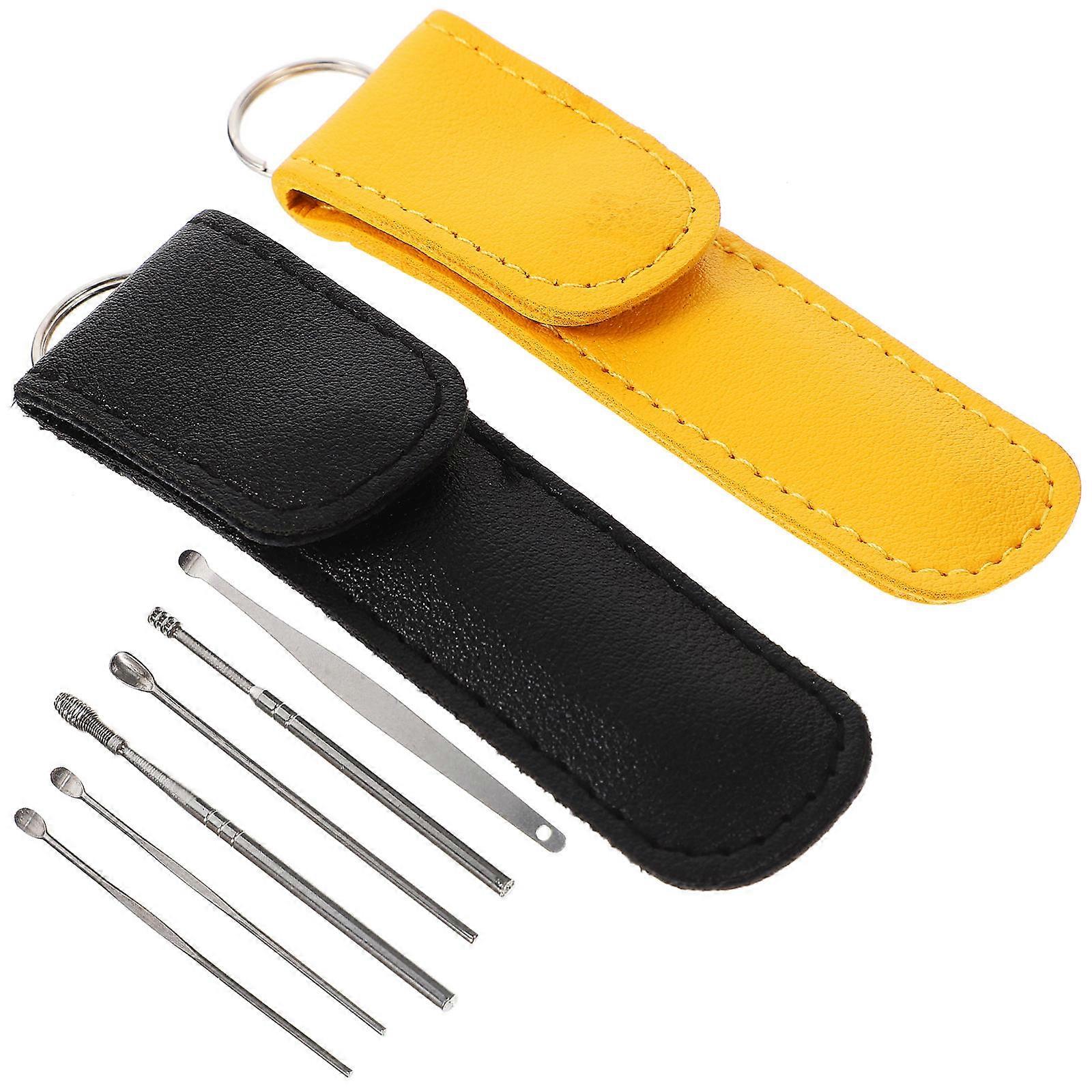 Assorted Color Earwax Cleaning Tool Metal Picker Set for Ear 20Sets