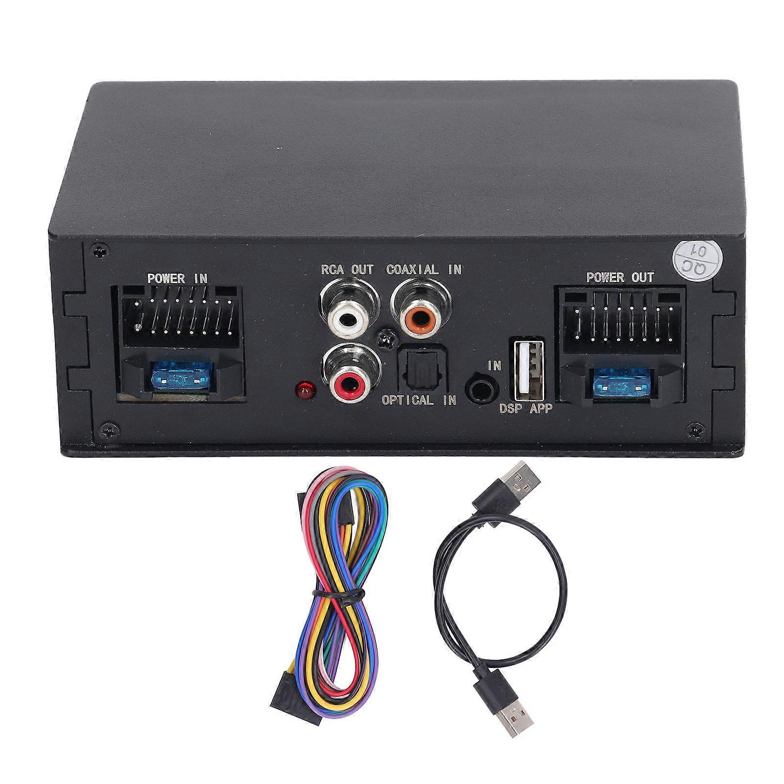 12V car audio amplifier for clear and powerful sound