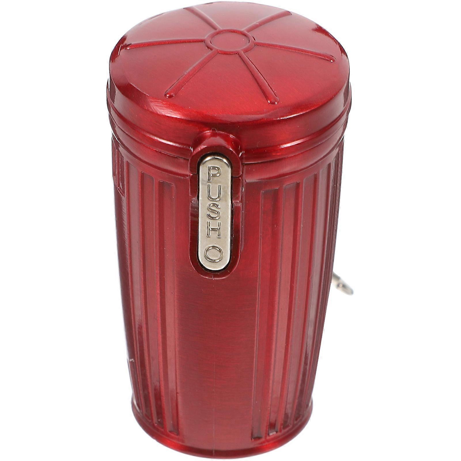 Miniature Trash Can for Outdoor Use 5Pcs Portable Ashtray with Sealed Lid
