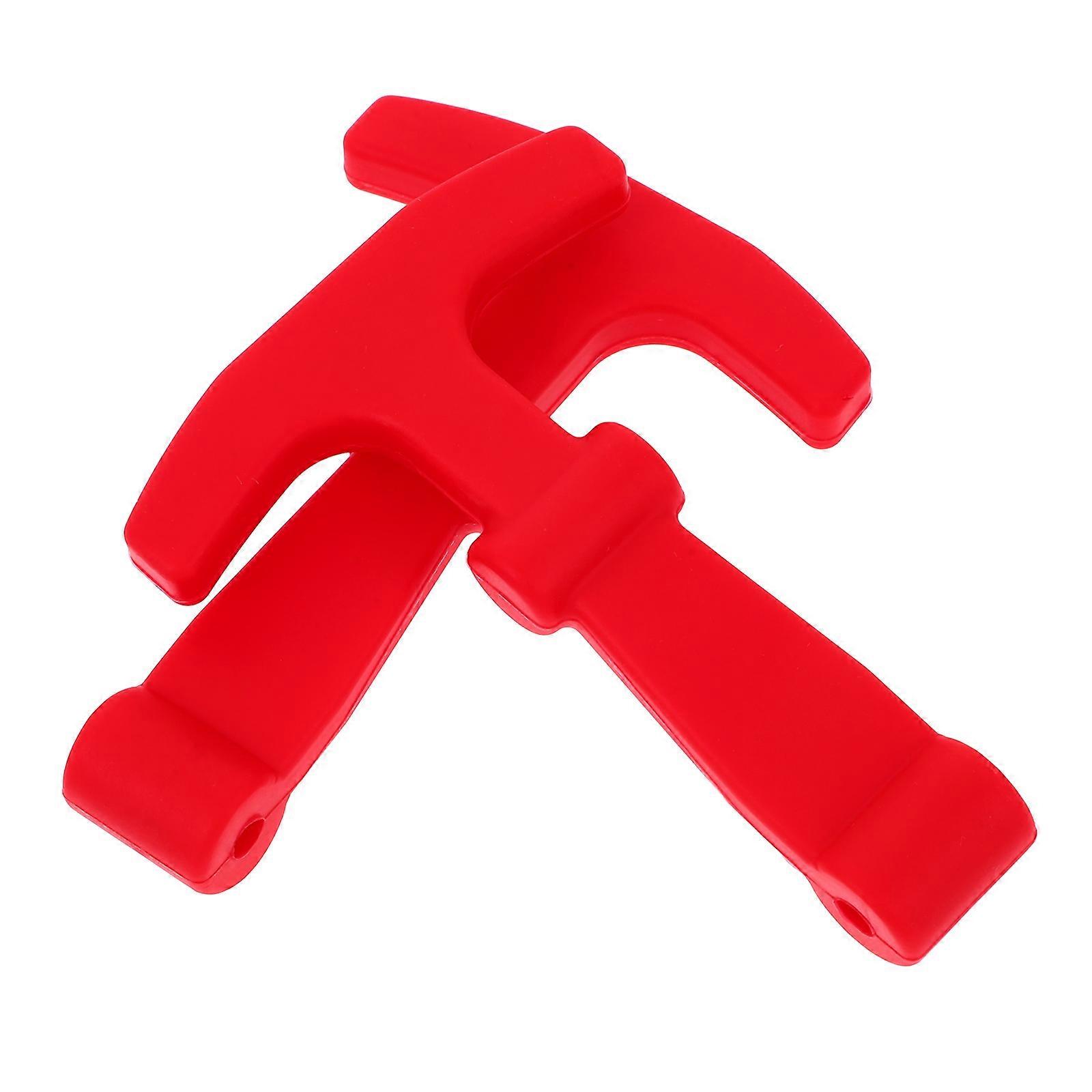 Cooler Accessories Silicone T-Handle for Red Silicone Reliable Durability 2Set