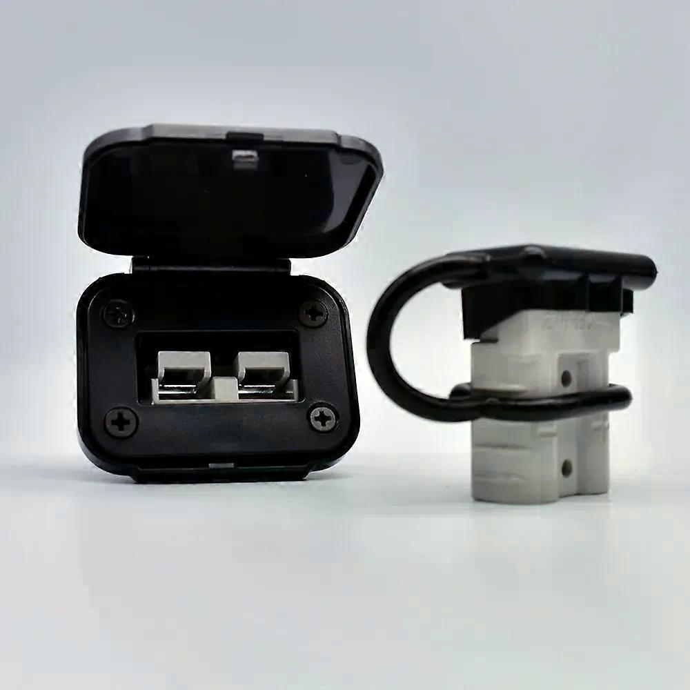 2PCS 50A Battery Quick Connect Disconnect Connector 6 to 12 Gauge Battery Cable Connector Quick Disconnect Battery 2PCS