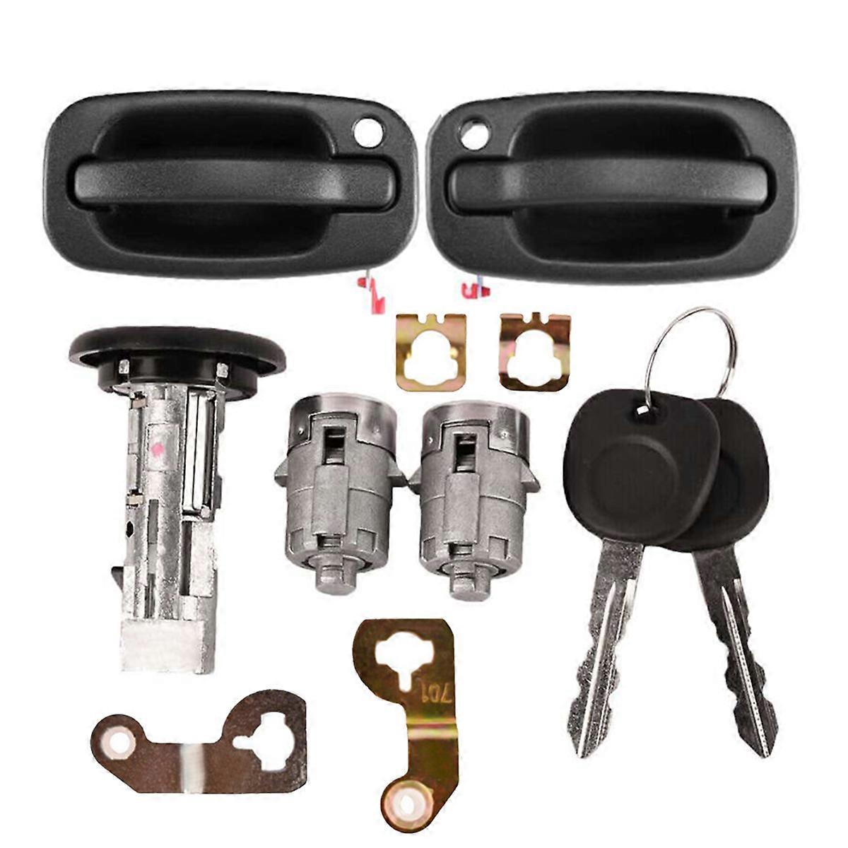 Ignition Switch Lock Cylinder Door Lock Kit for 99-06