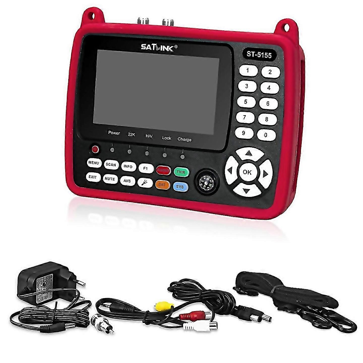 For Mpeg4 265 Satellite Signal Finder 43 Inch Screen Eu