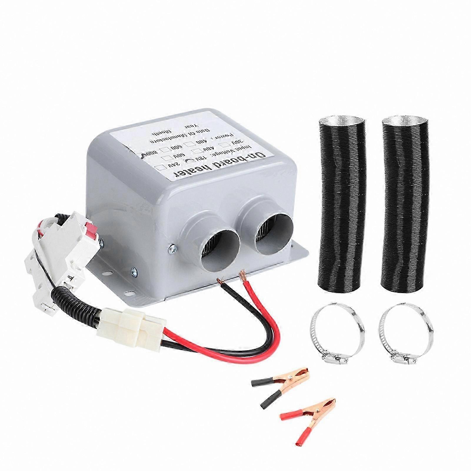 12V 800W Car Heater with Dual Air Outlets for Fast Windshield Defrosting