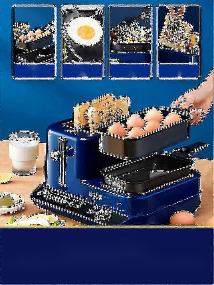 Baking Machine Small Breakfast Machine Multifunctional Automatic Toast Driver Toaster Bread Machine* @