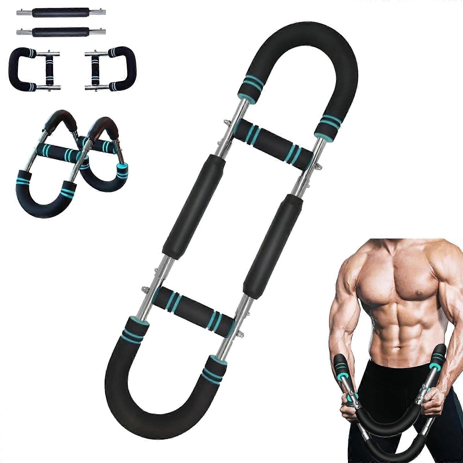 Twister Arm Trainer Portable Chest Exerciser, Adjustable Spring Resistance, Portable Home Workout Equipment For Men