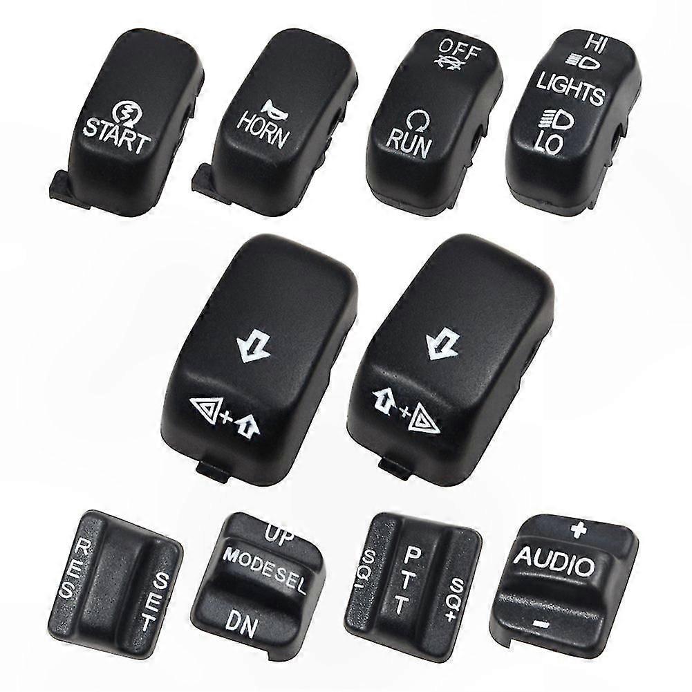 Universal Chrome Hand Control Switch Cap for Motorcycles 1996-2013 Electra Models