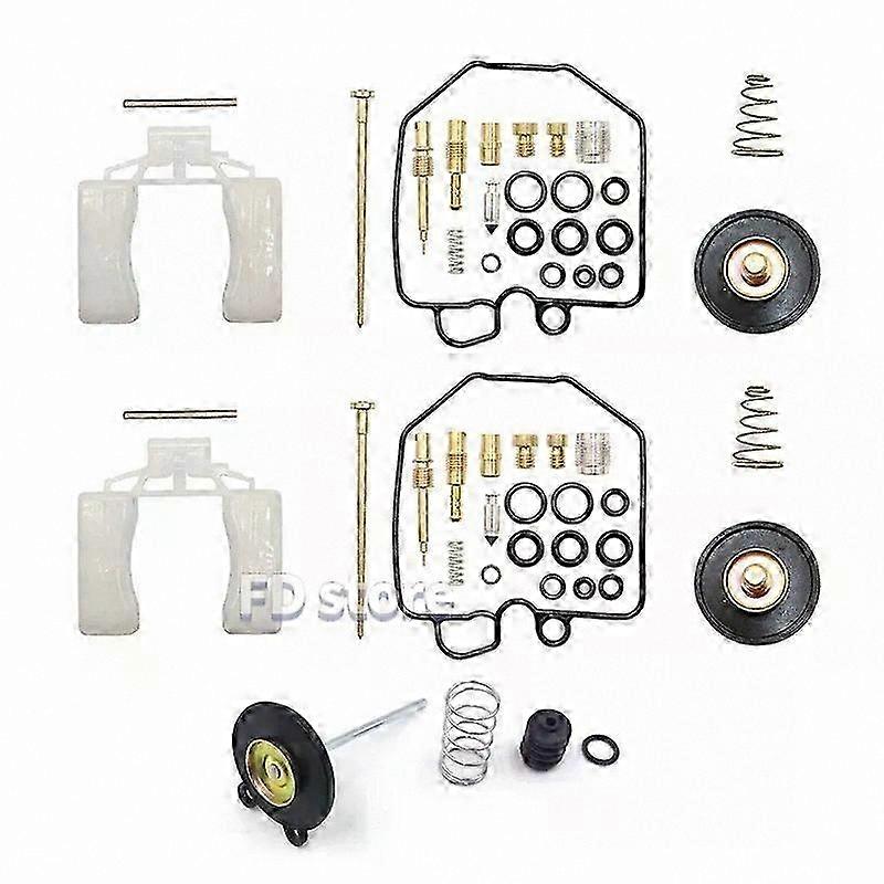 Carburetor Rebuild Kit with Floats and Accelerator Pump for CB450T SC CM450 ACE Motorcycles