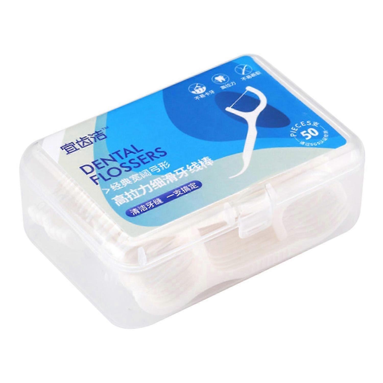 Flosses Stick for Cleaning Extra Strong Shred-Resistant Dental-Floss For The Whole Family