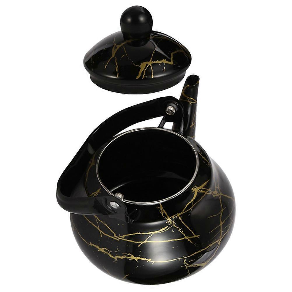 Stovetop Kettle Enamel Water Kettle Home Use Shaped Tea Making 1Pcs