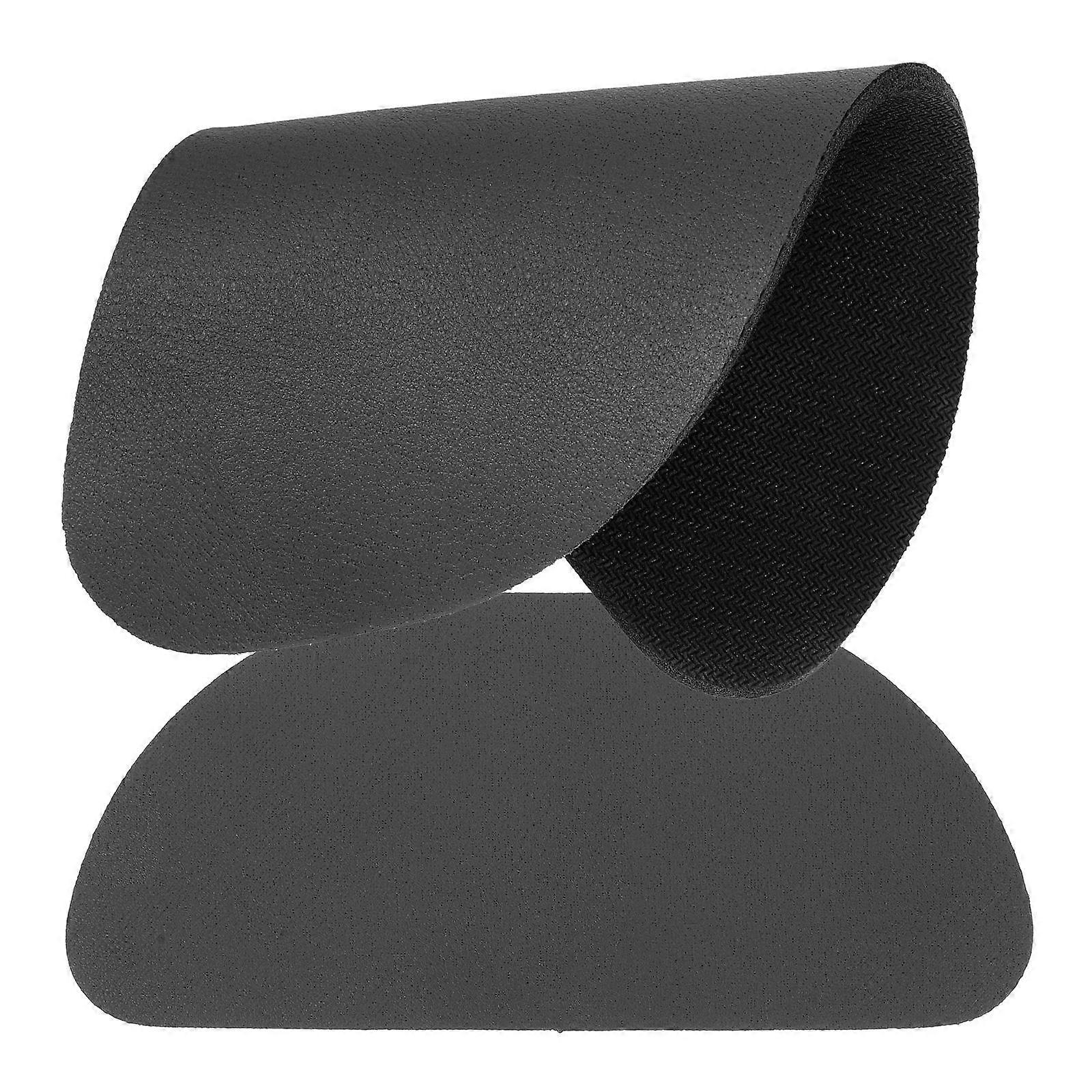 Refrigerator Drip Mat 4 Pcs Easy Cleaning Rectangular Water Tray Dark Grey For Home And Office Use