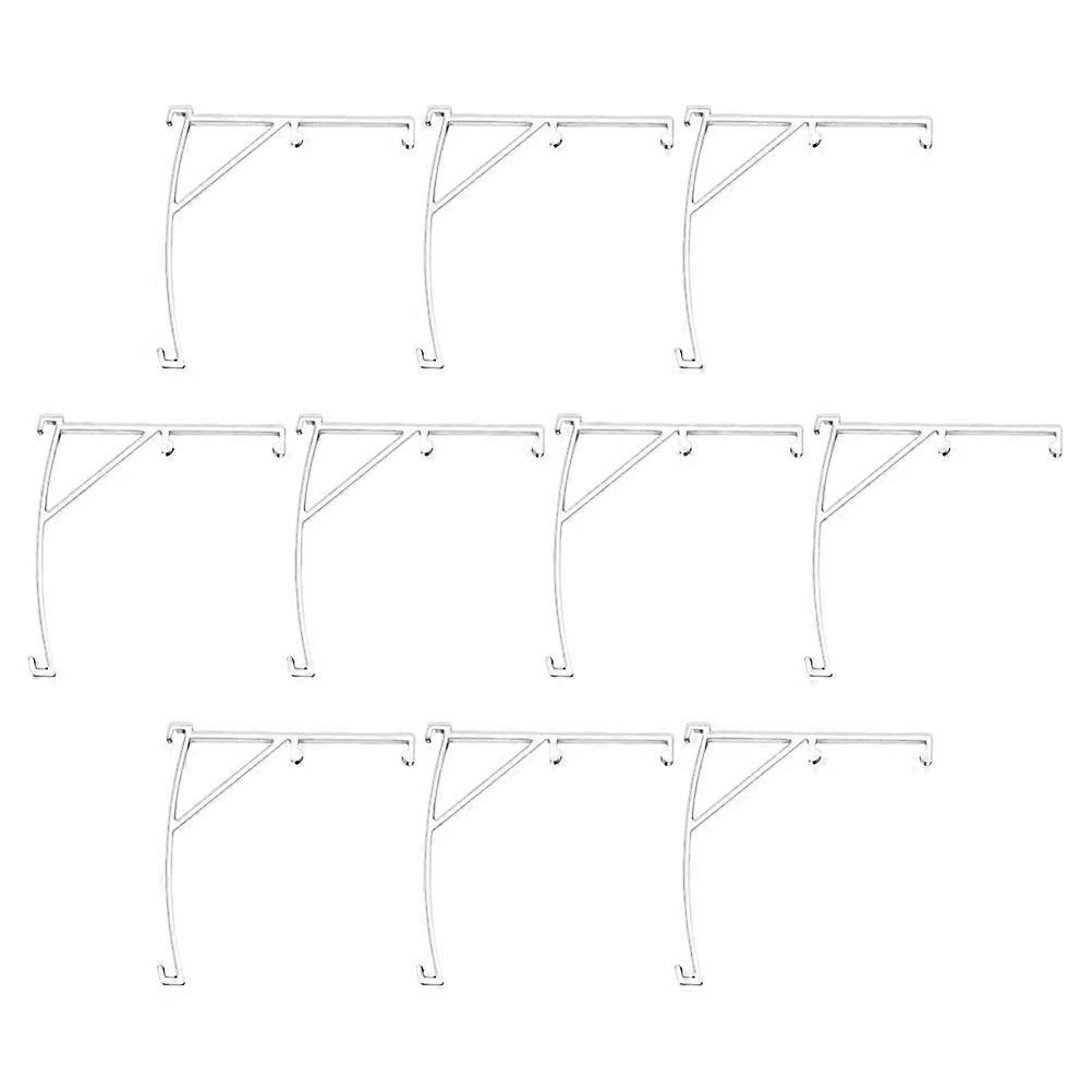 Transparent Valance Clips for Vertical Blind Installation Bulk 20Pcs