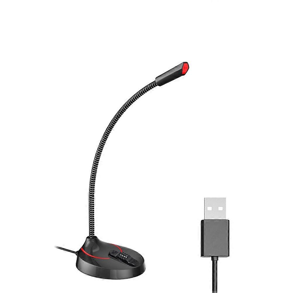 Portable Microphone Bracket Black for Holding Use with USB Interface