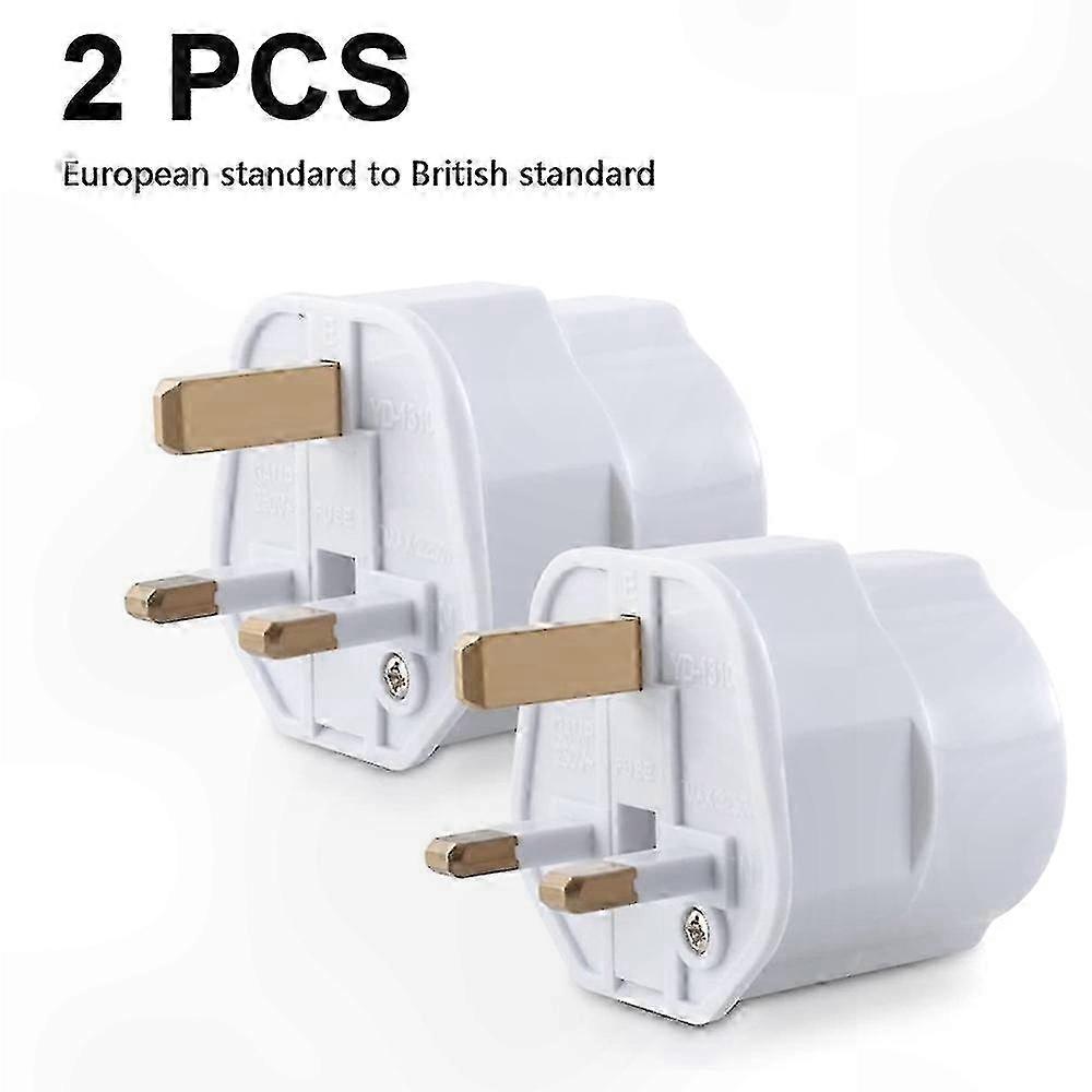 Universal Travel Plug Adapter for UK and EU - Compact Socket Converter