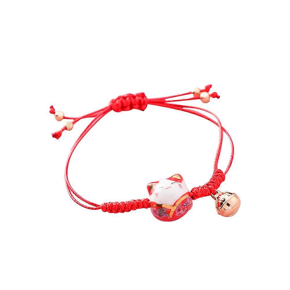 Handmade Bracelet Cat Braided String for Friends 3Pcs Gift Set