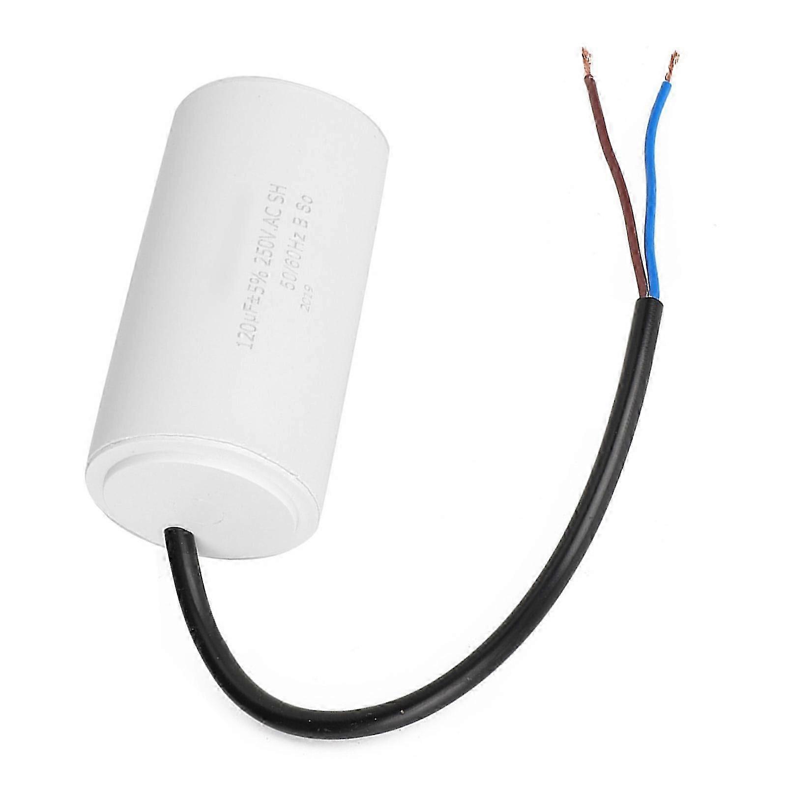 CBB60 Run Capacitor 250V AC 120uF 50/60Hz Motor Air Compressor