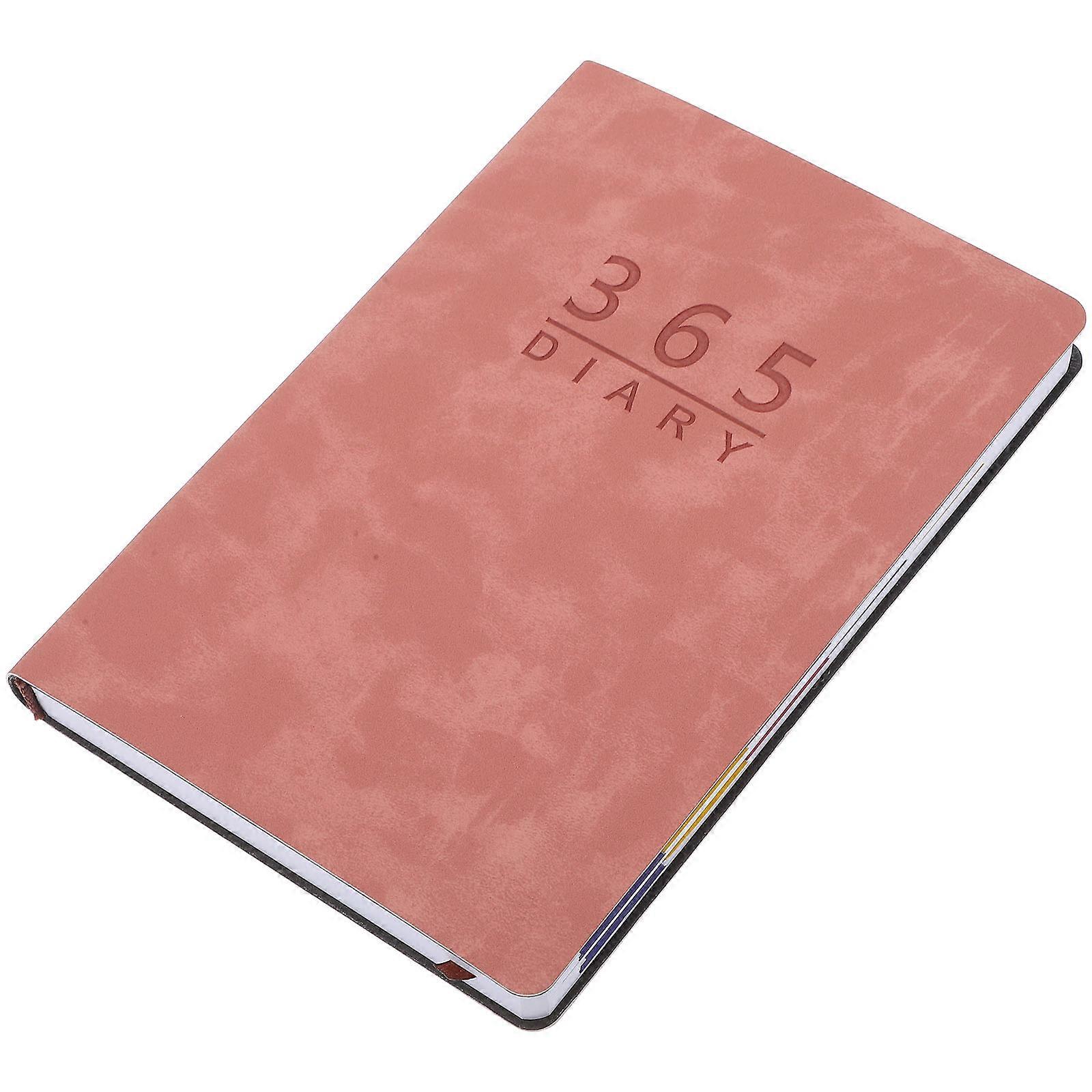 Daily Planner Household Notebook for Writing Use 5Pcs Pink Paper Planner Notepad