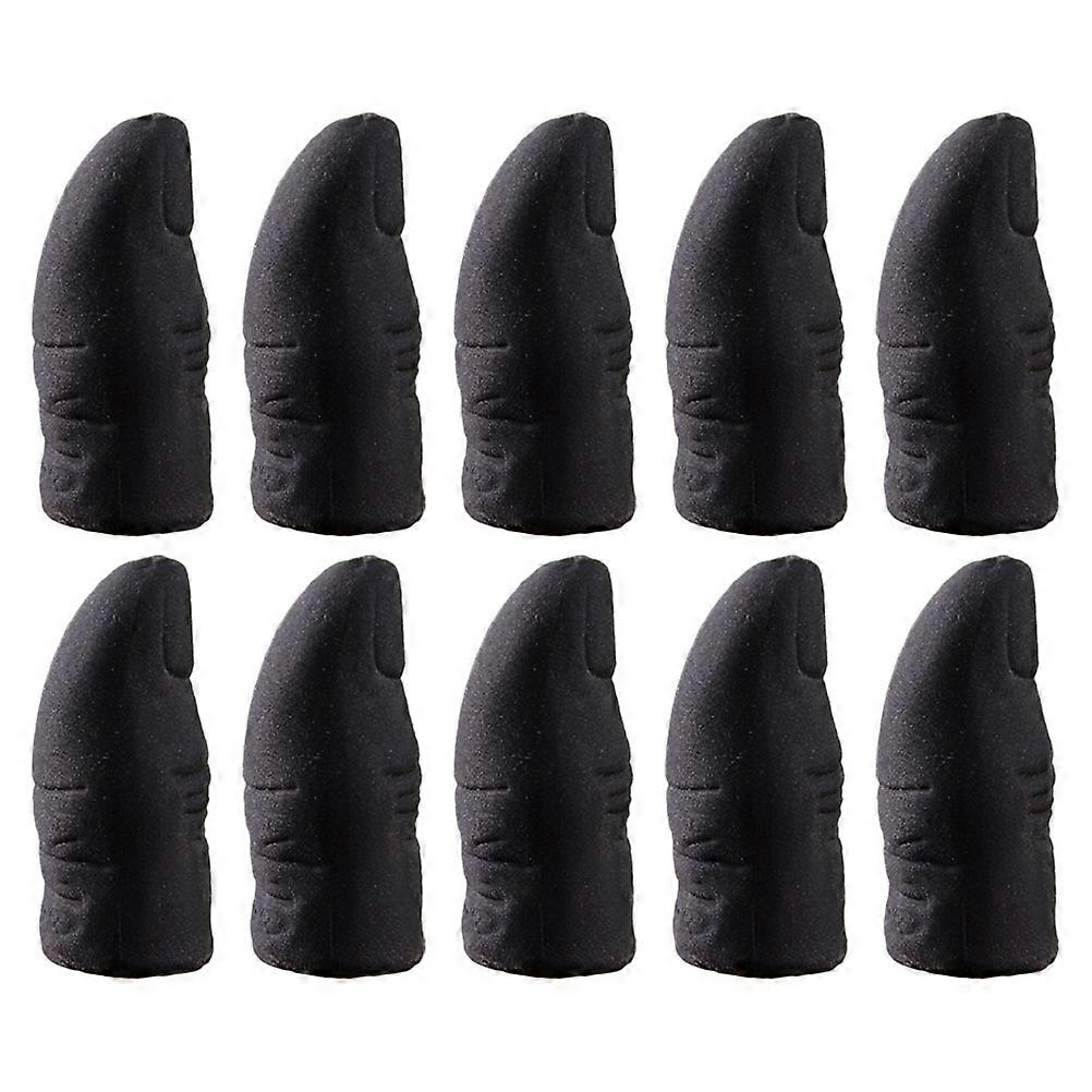 Thumb Shape Erasers For Students And Kids In Black Color Perfect For School Use 40Pcs